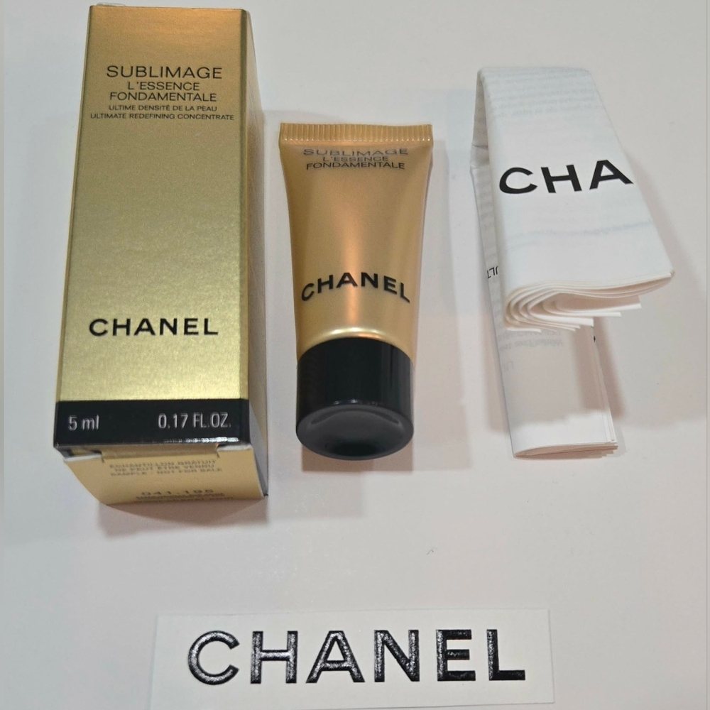 6xCHANEL SUBLIMAGE L'ESSENCE FONDAMENTALE CONCENTRATE each 5 ml,total 30 ml NEW - Picture 4 of 8